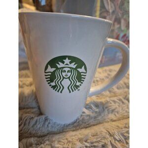 Starbucks Classic Green Logo 12oz Coffee Mug White 2017 Hot‎ Beverage Tea Cup